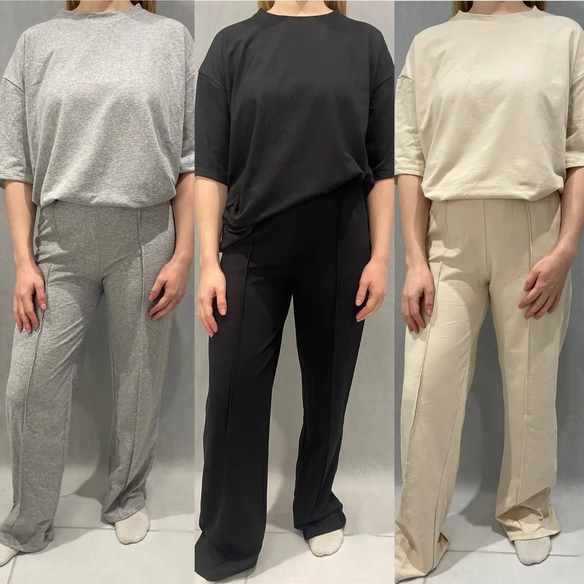 Straight Leg Trouser & T shirt Set