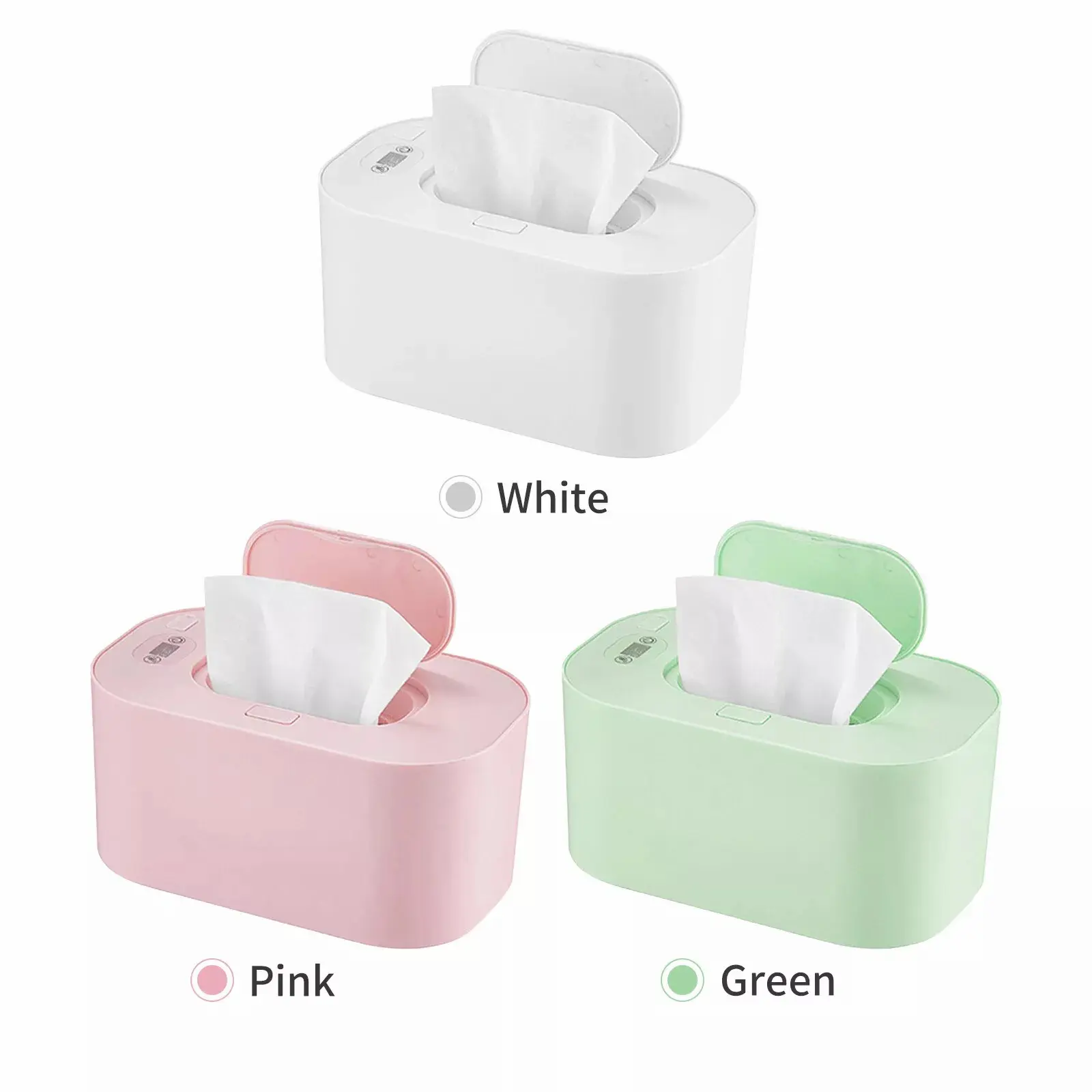 Baby Wipe Warmers USB Baby Wet Wipes Warmer Heater Diaper Wipe Warmer For Home Car Travel