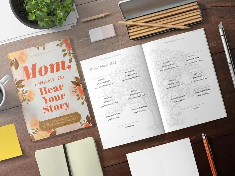 Mom, I Want to Hear Your Story: A Mother’s Guided Journal To Share Her Life & Her Love (Hear Your Story Books) 2