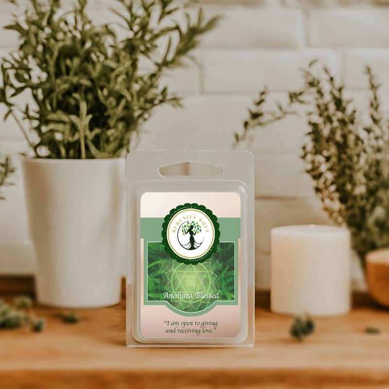 Anahata Blessed Luxury Wax Melt - Long Lasting Aroma for a Relaxing Atmosphere 0