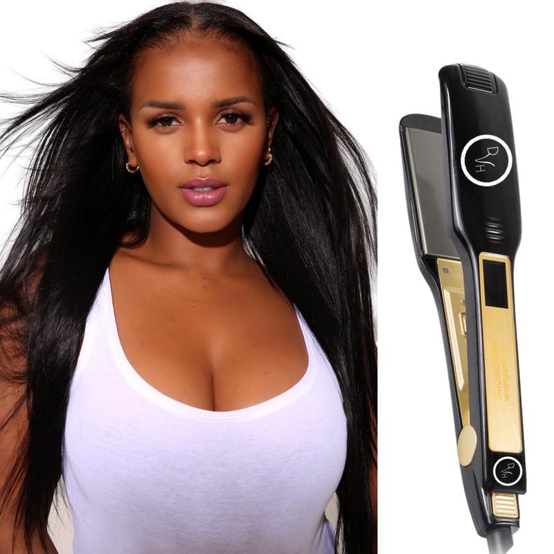 DVH Salon Professional Hair Straighteners with LCD Display Quick Quick Safe Quick Safe Safe Manufacturer Warrenty International Warranty Multifunction Quick 1