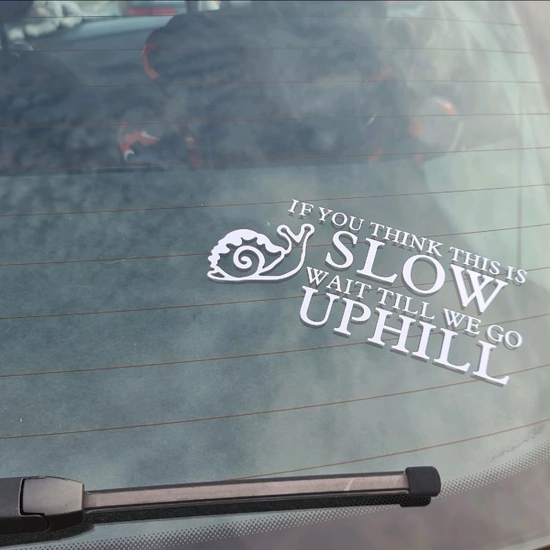 Funny car decal 1