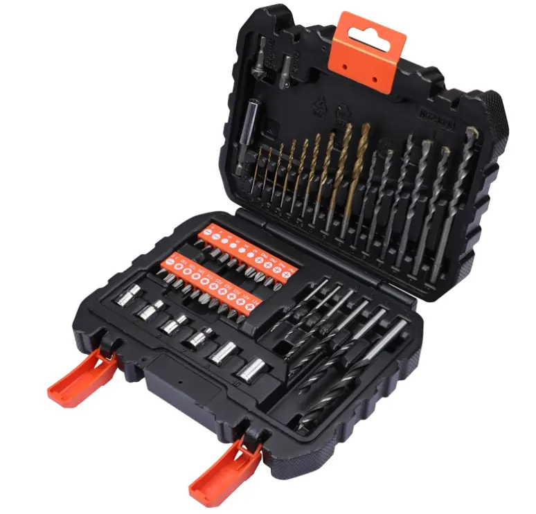 Black + Decker A7188 Drill and Screwdriver Bit Set 50-Piece