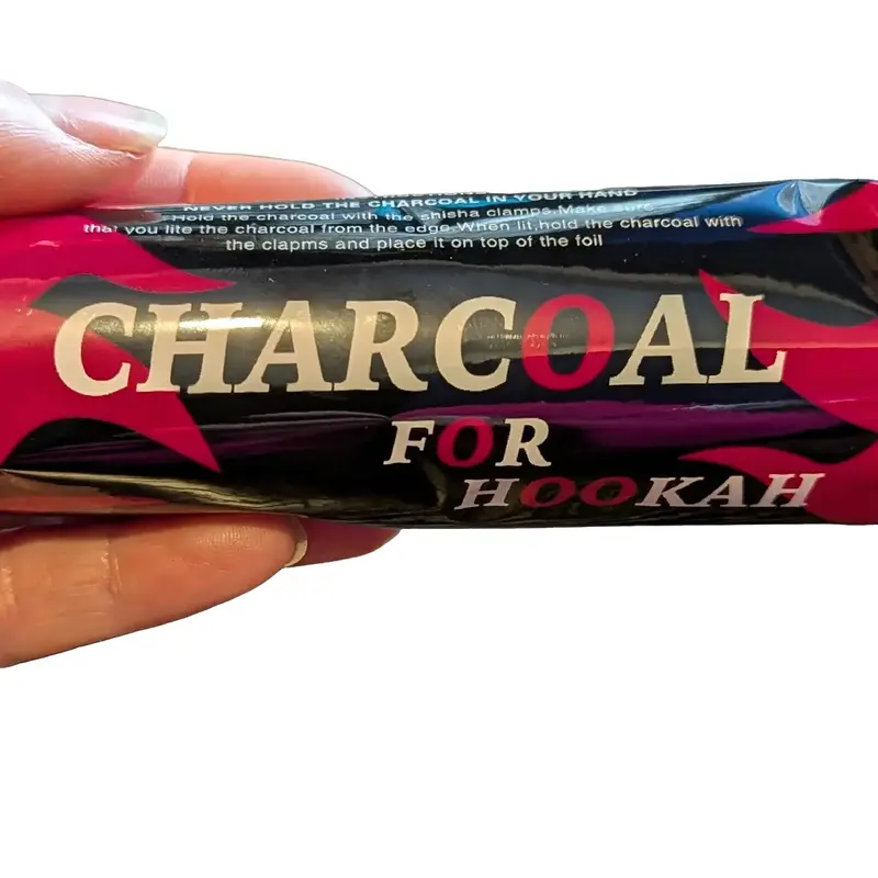 Charcoal Discs for Herbs and Incense Burning - Pack of 8 0