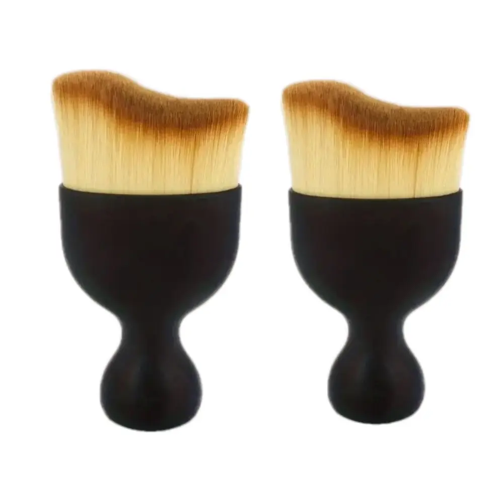 Soft Detailing and Cleaning Brush for Cars, Office, and Home Use - Great for Makeup - Pack Of 2