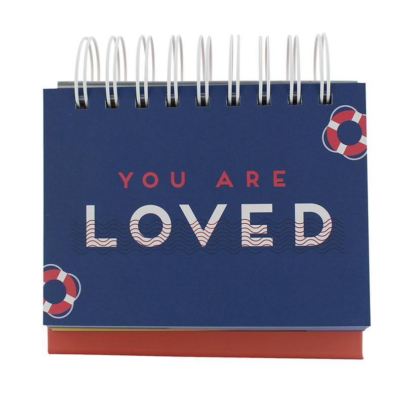 Ginger Fox Relax Make Time 365 Days of Positive Affirmations Desk Pad | Inspirational Quotes for Optimistic Thinking & Self-Empowerment | Bright, Happy Colours to Enhance Any Workspace 6