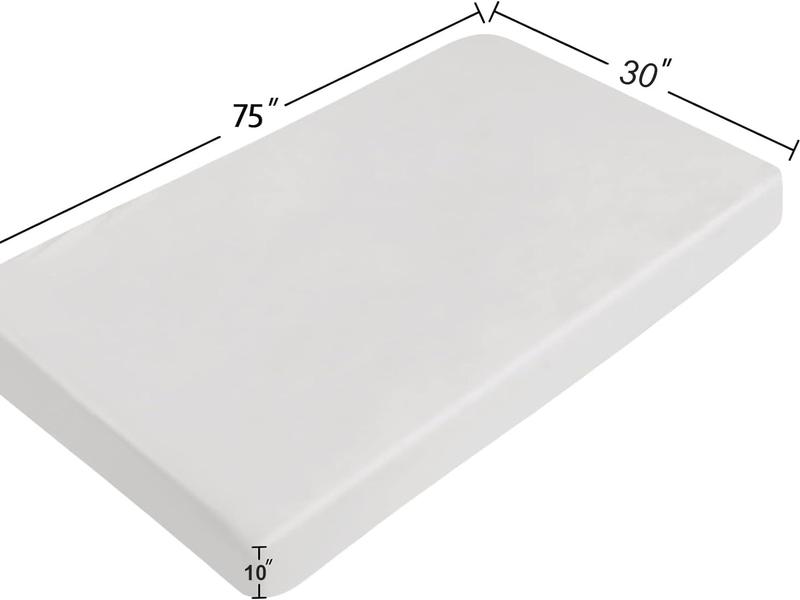 Pack of 2 100% Polycotton Bunk Bed Fitted Sheet 2ft 6" (76cmx190cm) Percale Non-Iron Easy Care Bottom Sheet Set RVs | Guest Beds | Caravan Campervan 2