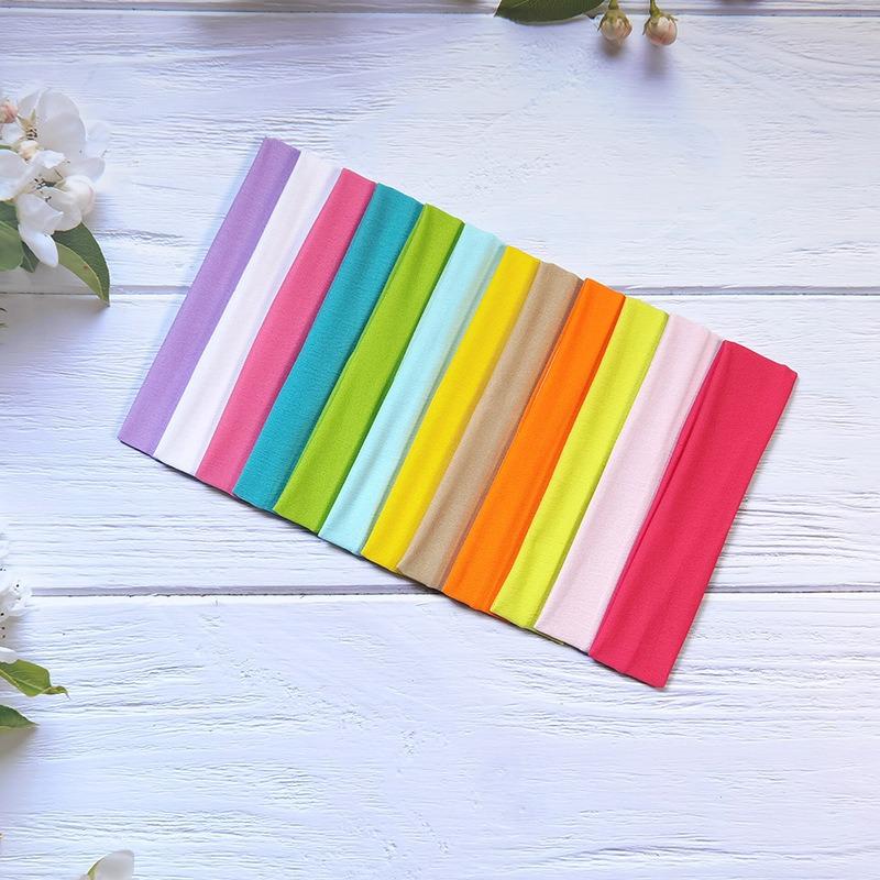 (Giveaway) Solid color High stretch headband Yoga Exercise Headband Hair accessories Absorbent Headband Headband with wide edge 1