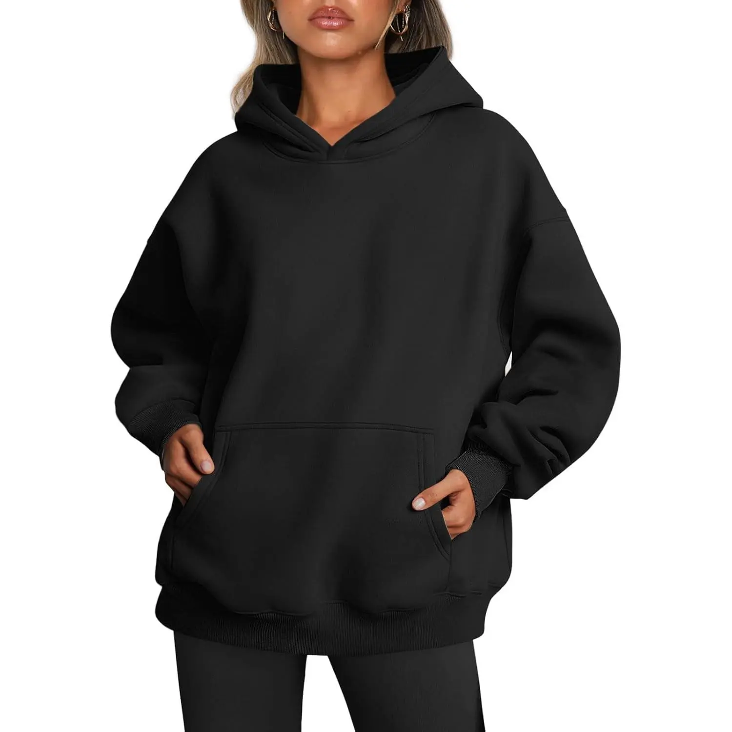 Hot sales Womens Oversized Hoodies Fleece Sweatshirts Long Sleeve Sweaters Pullover Fall Outfits(3collor 4size)