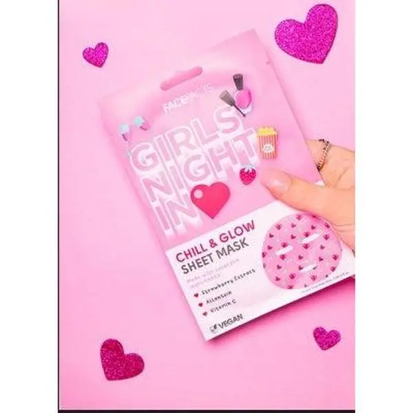Face Facts Girl Night In Chill & Glow Sheet Mask