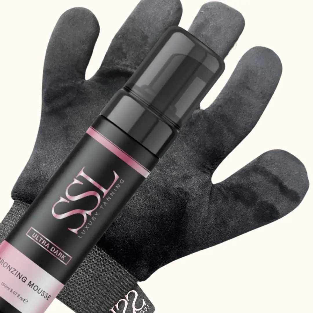 SSL Tanning Mousse & 5 finger mitt- Luxury Scented tanning mousse- UK Origin tan