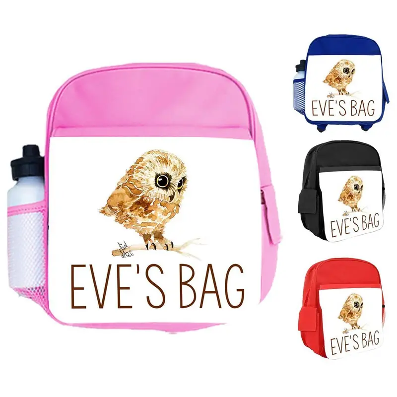 Personalised Kids Backpack Any Name Generic Design Boys Girls kid School Bag 41 6