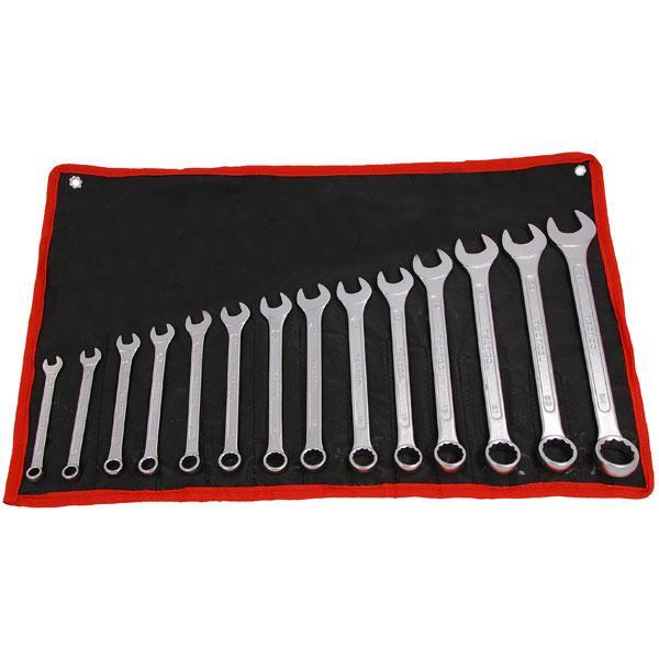 Tectool Combination Spanner Wrench Set 14 Pcs Metric 8mm-24mm - CT0198 5