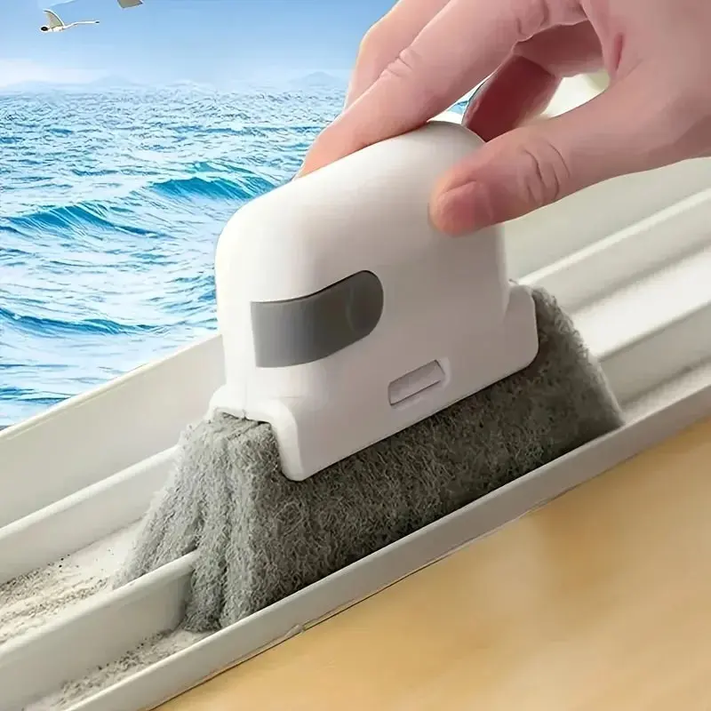 Universal Window & Door Track Cleaning Brush - Small Gap & Frame Cleaning Tool