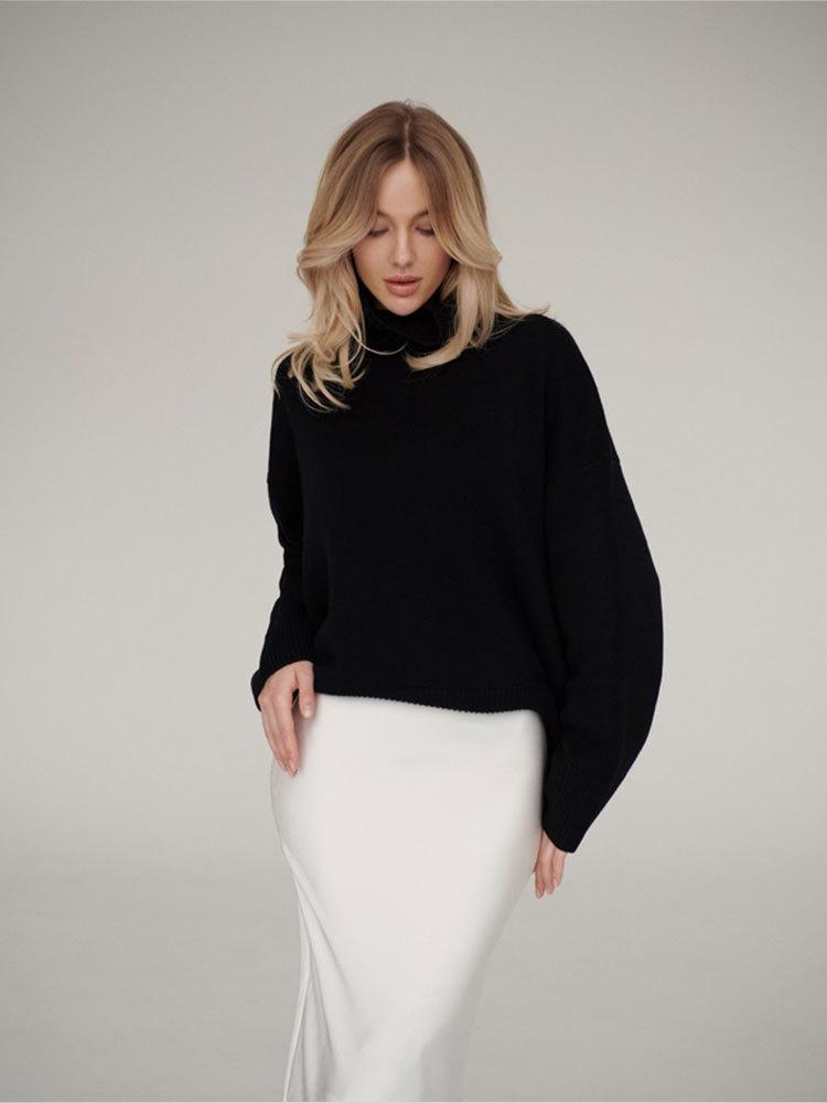 Product Introduction of 2025 Women's fashion loose high-waisted long skirt Womenswear Bottom 13