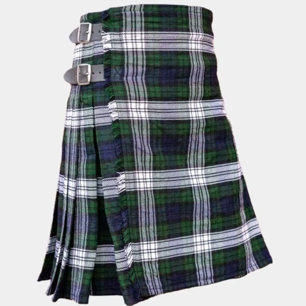 Black Watch Dress Tartan Kilt - Timeless Scottish Traditional  Style Kilt For sale