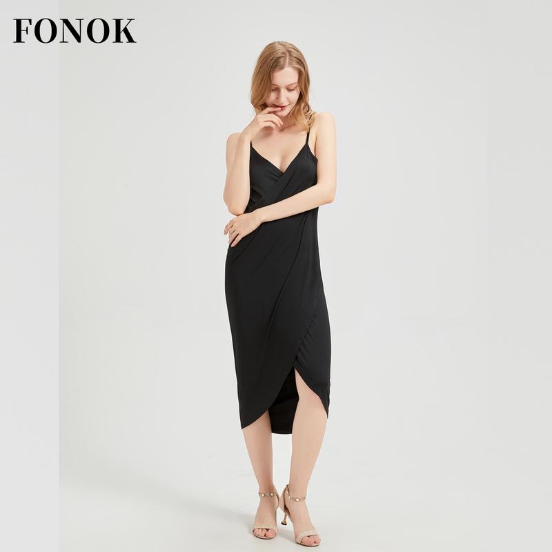 【FONOK】S--5XLFull size British women's bikini smock, swimming beach outfit, long Maxi wrapped sarong beach dress Summer,holiday,Irregular,Multi Wear,Plus Size,Solid Breathable,Halter Midi Skirt wrap dress 7