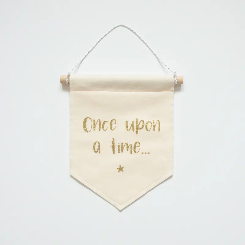 Once Upon a Time Felt Banner 2