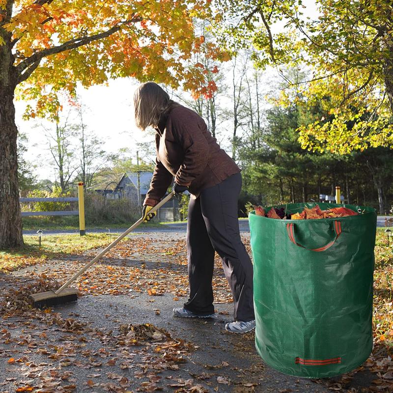 AMD Nexus 1 X Garden Waste Bags 500L Heavy Duty Reusable Sacks for Plant Waste, Grass & Leaves 3