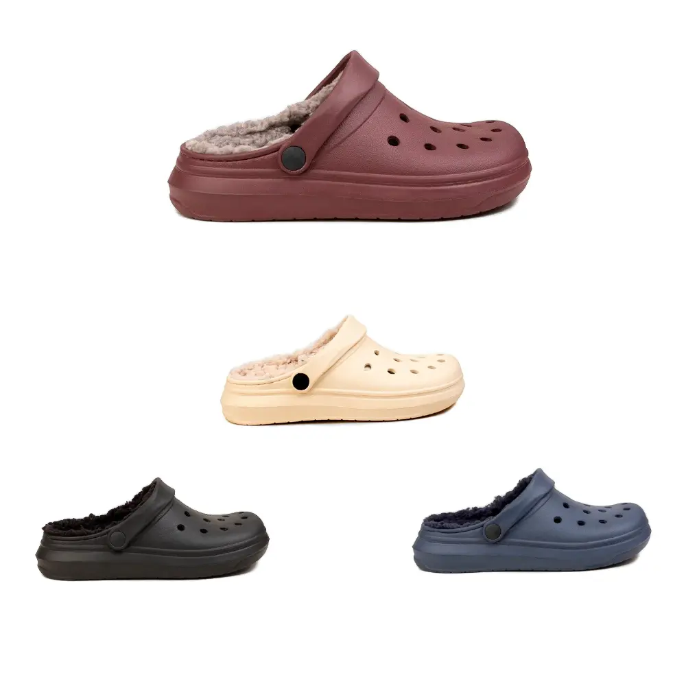 Luxurious Comfort for Winter with Harriet Ladies’ Fur-Lined Clogs – Great for Work and Casual Outfits