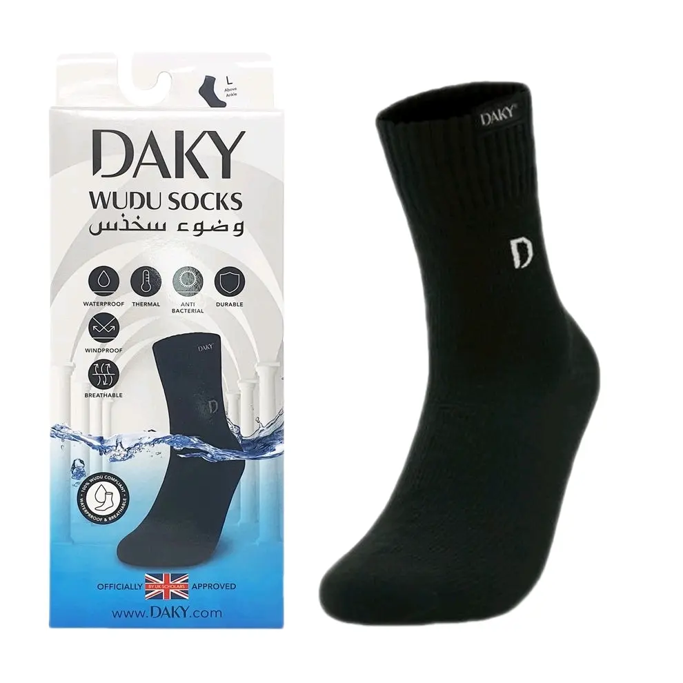 Daky Wudhu Socks 100% Waterproof Socks
