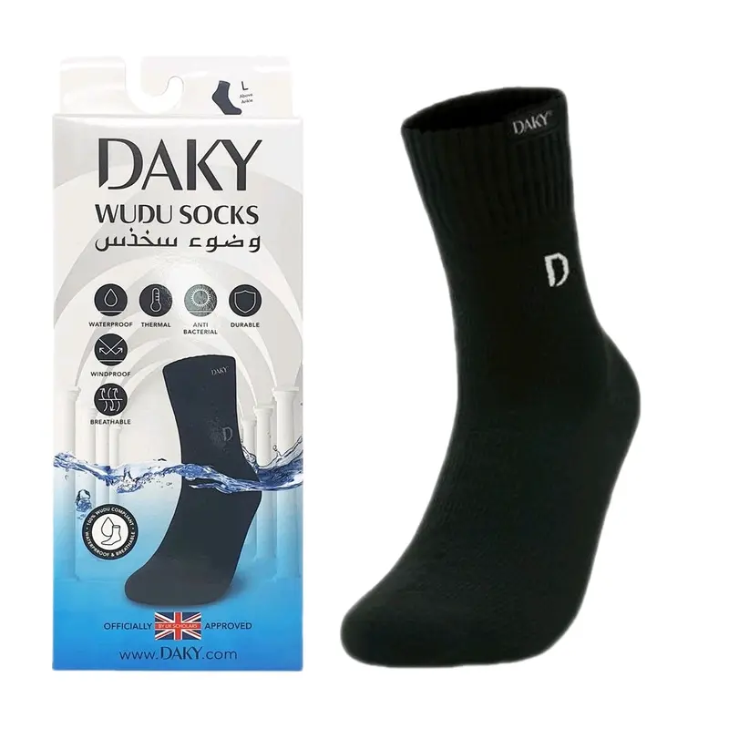 Daky Wudhu Socks 100% Waterproof Socks 0