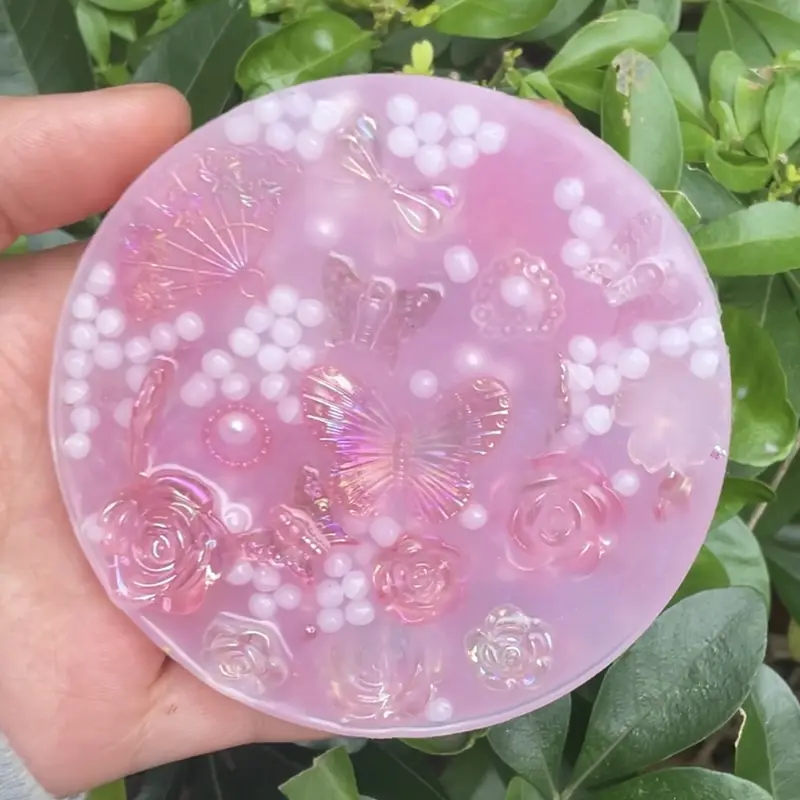 Dreamy flowers Picky pad-ADHD-Anxiety - Autism - Skin Picking-Stress Relief duck  duck 0