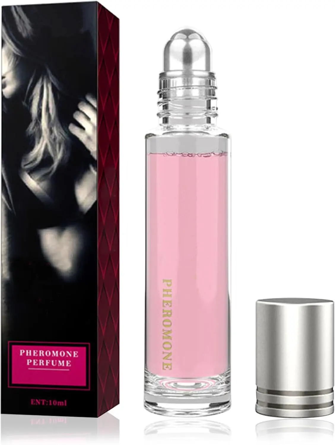 FEXPDL Pheromone Perfume for Women to Attract Men, Roller Ball Perfume Women The Original Pheromone Infused Essential Oil Perfume Cologne Pheromone Perfume for Man and Women 10ml (1PCS)