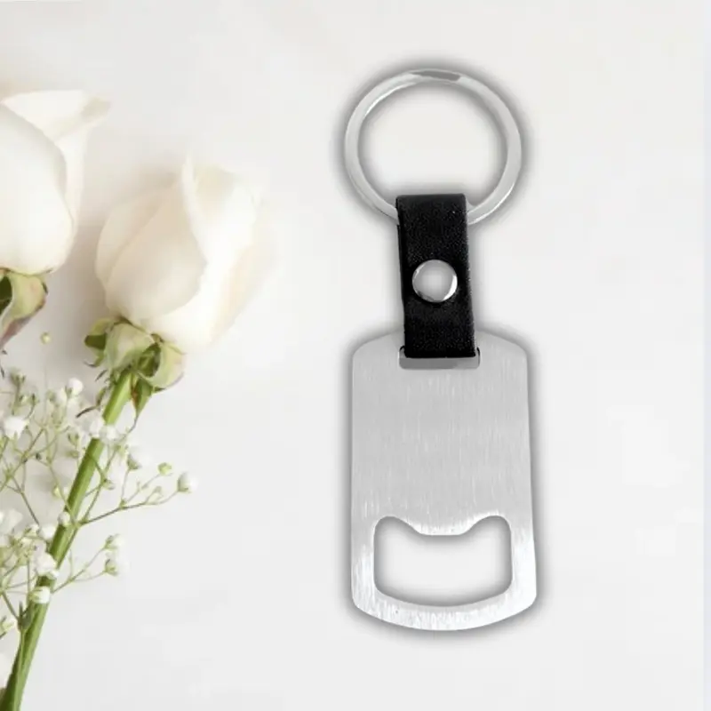 Personalised Bottle opener Keyring with Childs Drawing engraved, Actual Handwriting Custom Message Signature Keychain, Silver Engraved Gift 1