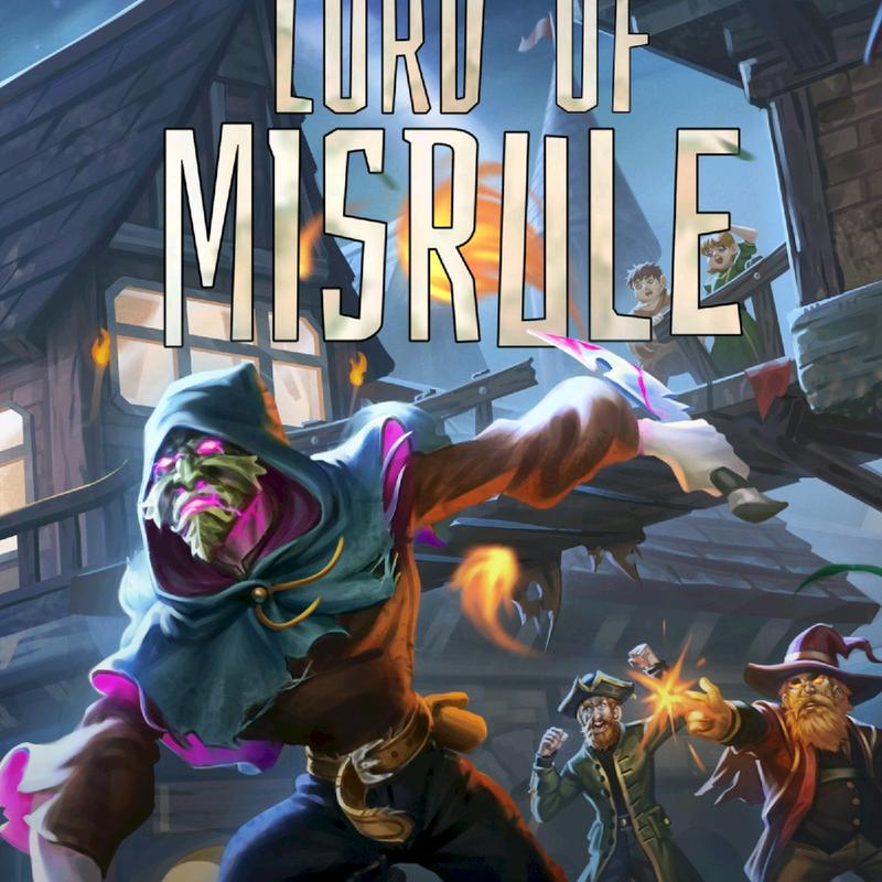 The Lord of Misrule by M.A.Knights signed paperback edition 1