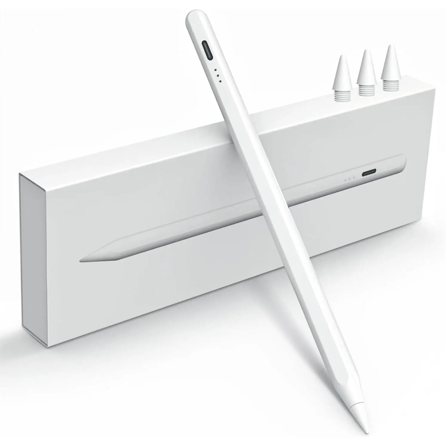 Stylus Pen for iPad, Apple Pencil W/Palm Rejection&amp;Tilt, 13 Mins Fast Charge, MEKO iPad Pencil for iPad 6-10,iPad Pro11/12.9"/M4,iPad Air3/4/5/6,iPad mini5/6