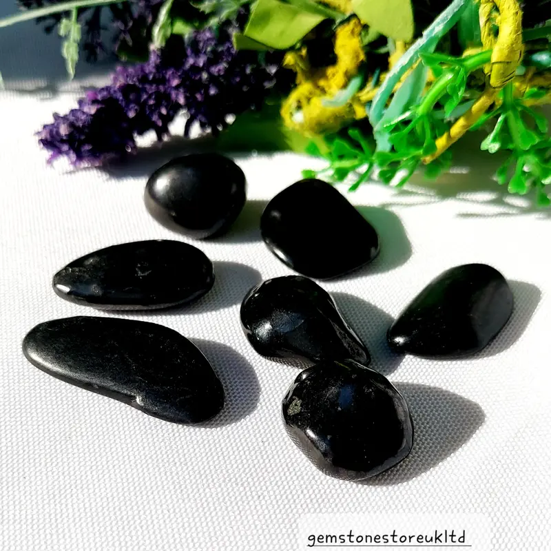 Natural Shungite Crystal - Protective Energy Stone 25-30mm, Shungite Healing Crystals, Purifying, Grounding Energy Stone. 7
