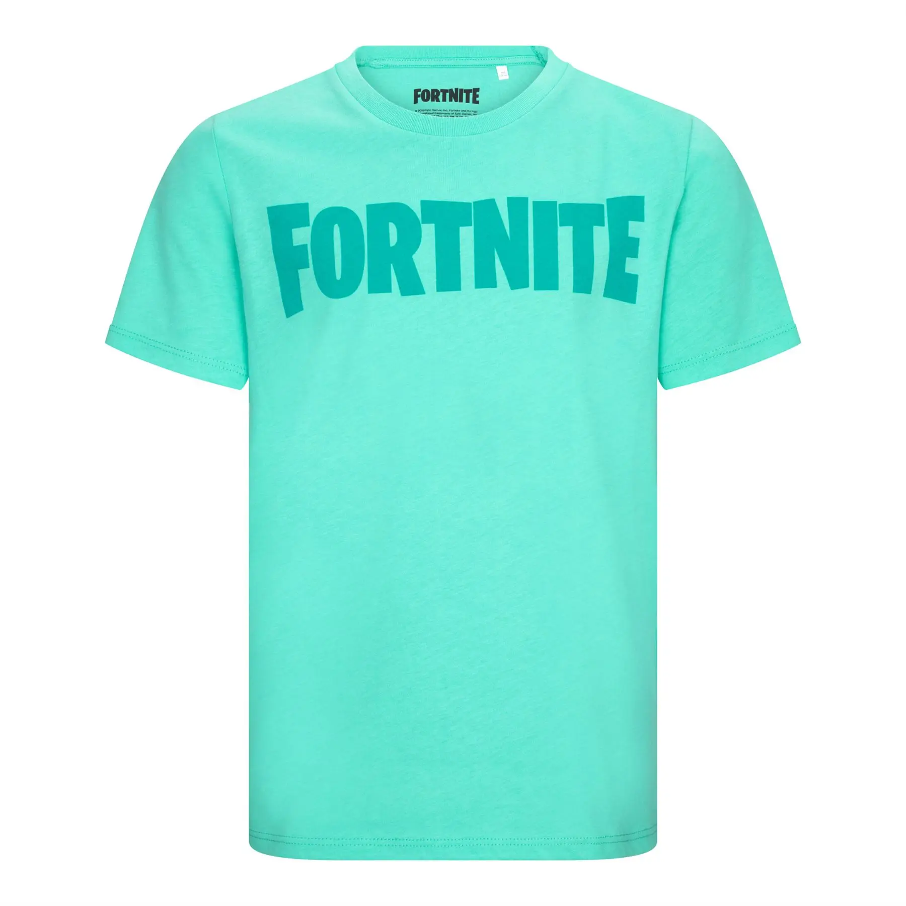 FORTNITE - GAME LOGO - Gaming Design Youth T-Shirt - Short Sleeve Cotton GREEN Unisex Tee for Ages 10-16