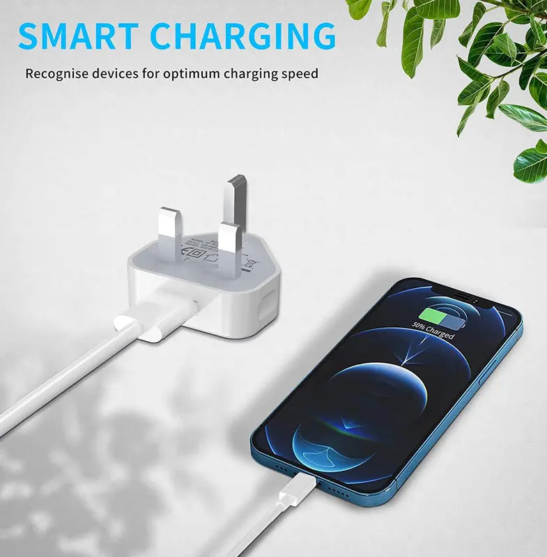 USB Charging 1 Amp, 1 Port, Mains Charger Adaptor 5W, Electronic Smartphone Mobile Device 1