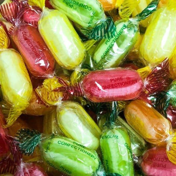 Boiled Sweets 100g - Choose Your Variety - Traditional Retro Sweets - Bagged Separately -  Fruit Herbal Clove Winter Cough Aniseed Sweet Candy pick n 4