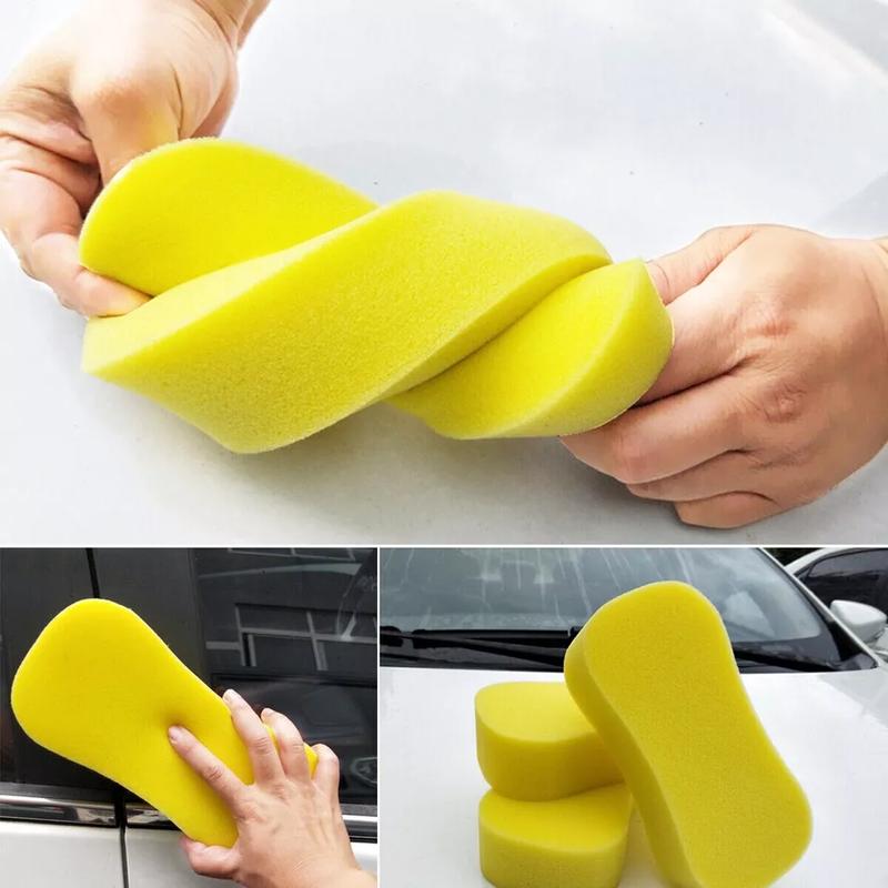 4x Jumbo Large Sponge Car Care Van Caravan Washing Dirt Home Kitchen Cleaning Absorbent Cleaner 1