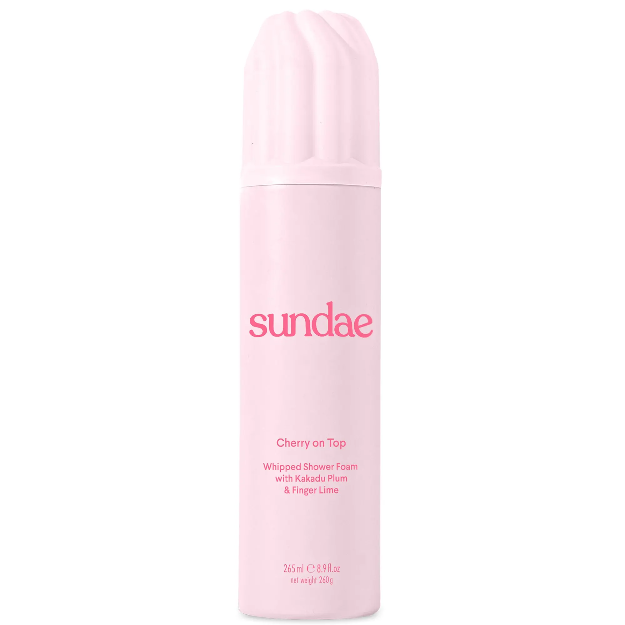 Sundae Body Cherry on Top Whipped Shower Foam with Kakadu Plum and Finger Lime 265ml - Body Care - Blend Exfoliate Scent Skincare Skin Repair Cleansing Cleanser Comfort