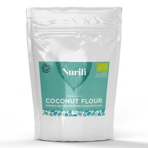 Nurifi - 1KG Organic Coconut Flour - Vegan, Gluten Free, Soil Association Certified