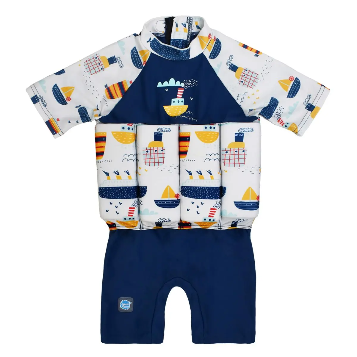 Splash About Unisex Kids Sleeved Floatsuit Learn to Swim Aid