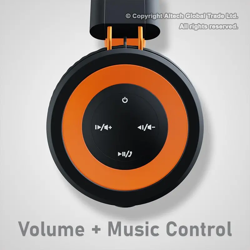 Foldable Hybrid Wireless Headphones Audio Cable Durable Earphones Earbud Adjustable Bluetooth Charging Microphone Plug 3