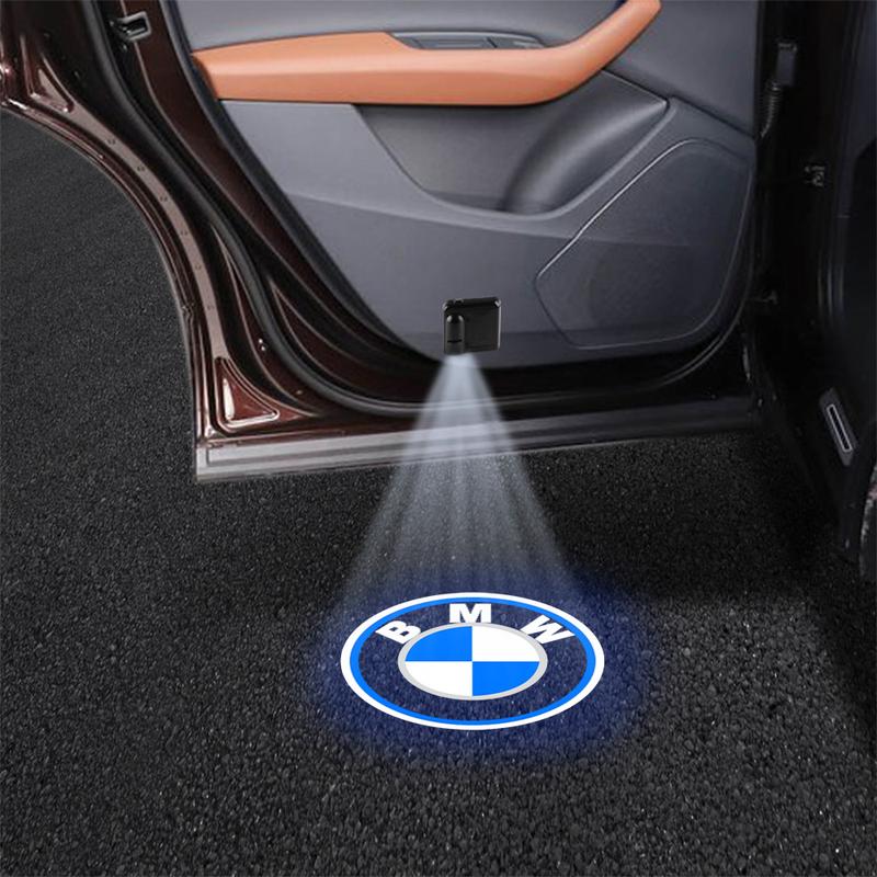 Product Introduction of 2/4pcs For BMW M E46 E90 E60 F30 E39 E36 F20 E87 G30 E92 F11 G20 X3  F20 E61 Car Door HD Welcome Light Led Wireless Projector Lamp 21