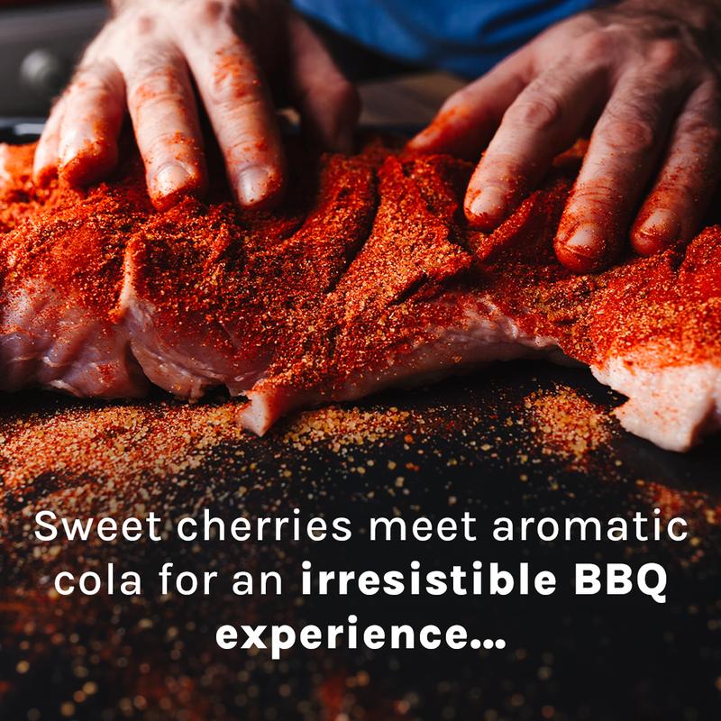 Firefly BBQ Championship Quality Cherry Cola BBQ Rub 200g - Irresistible Unique Flavour Fusion, Made with High-Quality Ingredients, Perfect for Grilling, Smoking, or Roasting Pork, Chicken, Beef, & Veggies 1