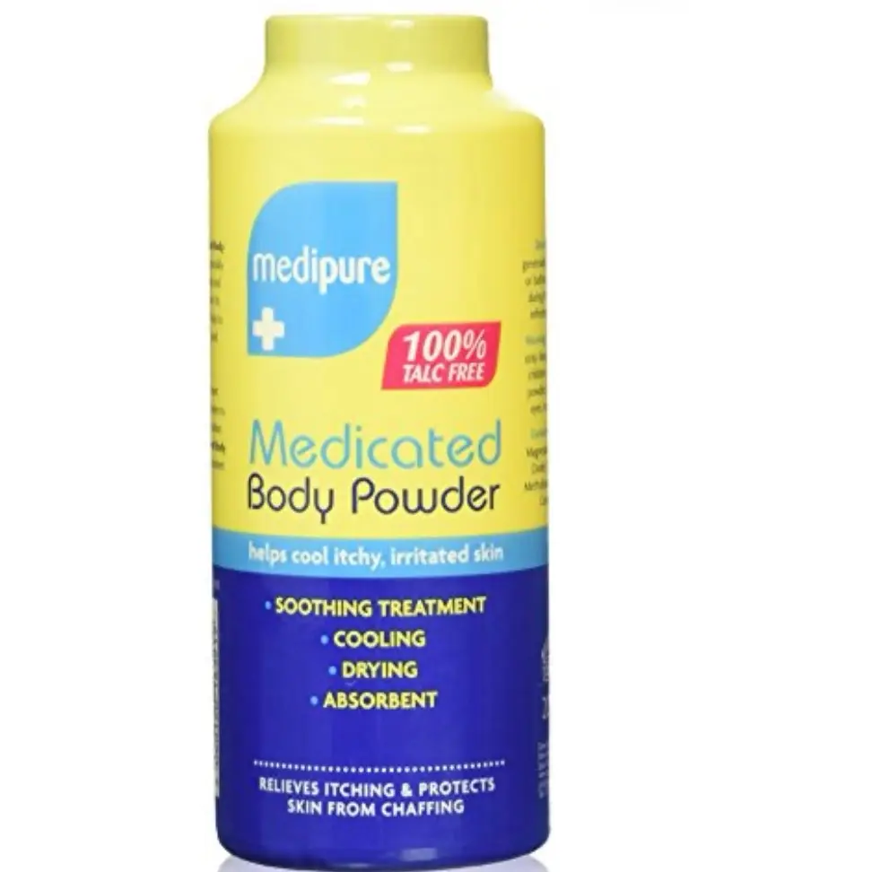 Medipure Unisex Medicated Soothing Body Powder for Itchy, Irritated Skin-200g Body Care Daily