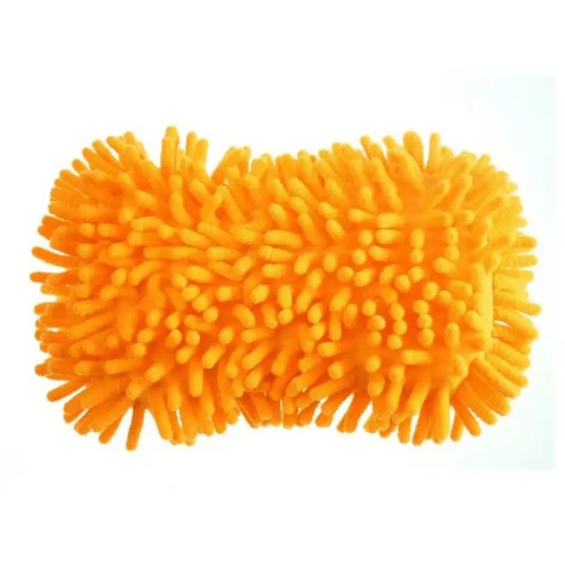 1pc Car Wash Mitt, Microfiber Washing Sponge, Ultra Absorbent Microfiber Cleaning Brush For Car And Boat Cleaning