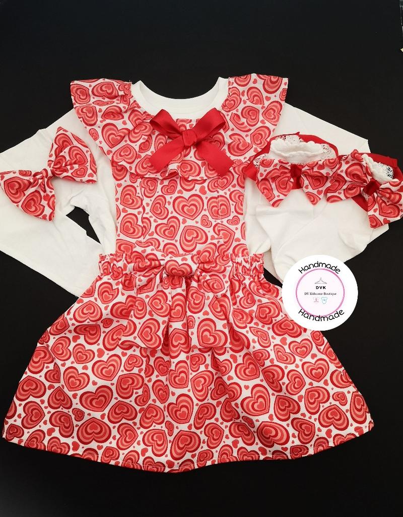 Product Introduction of Handmade Prinny Dress 4 piece Outfit 12m-5 years 23