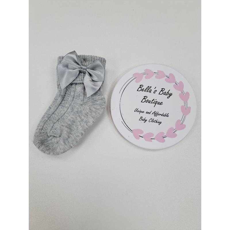 Bow Detail Ankle Socks 6