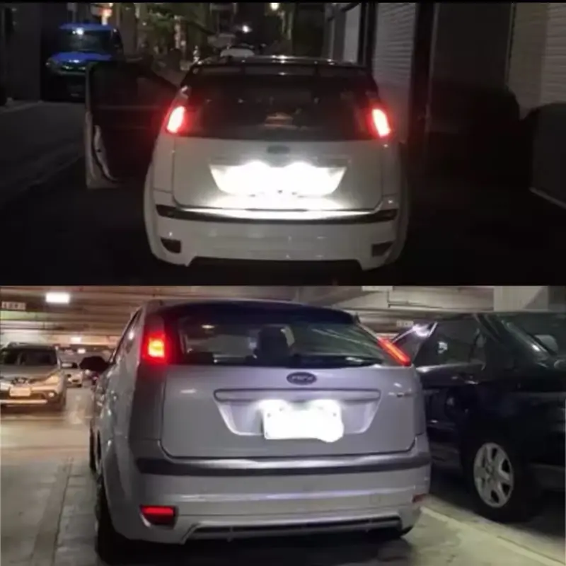 2 Pcs Ford License Plate Light Led 4