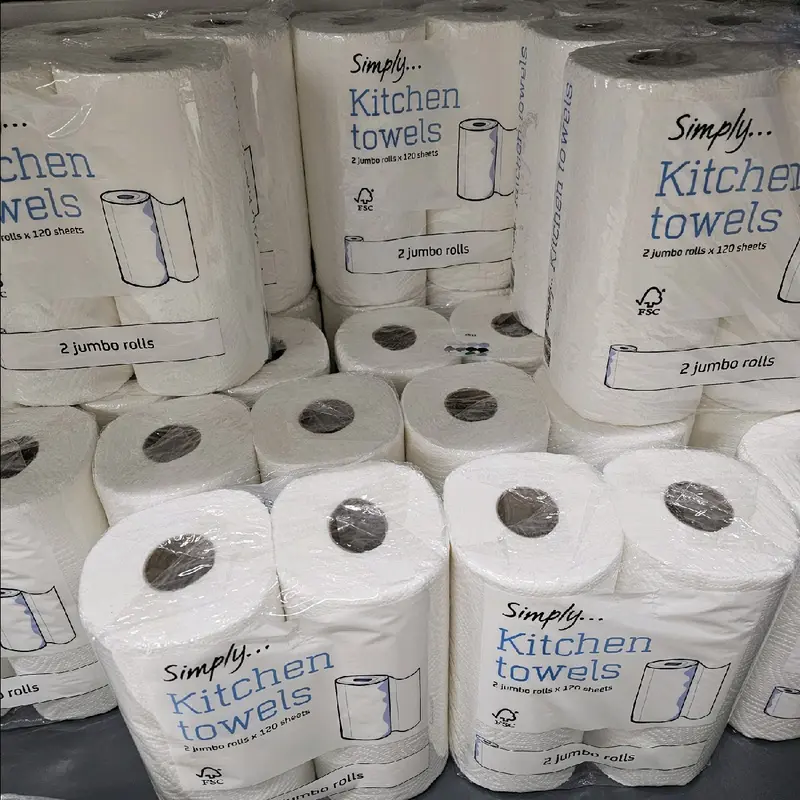 2  kitchen towels X 120 sheets  very good quality on low price - Valentines sale on 2