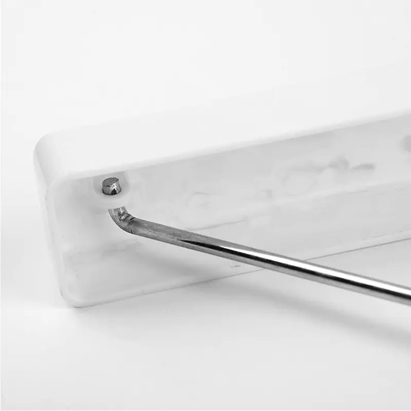 1x Retractable Folding Wall Mount Clothes Hanger Laundry Drying Rack Organizer 7