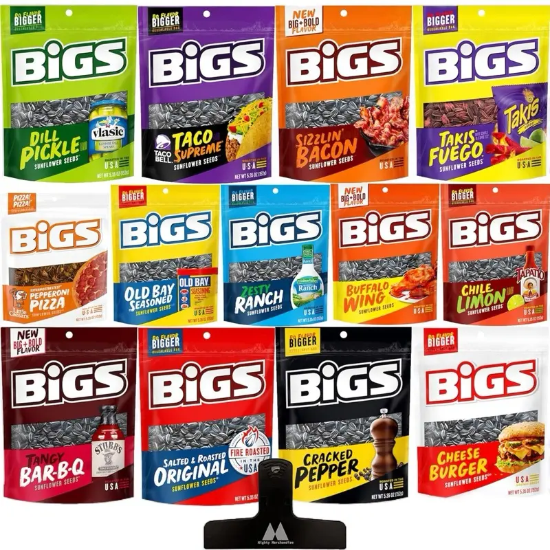 BIGS Sunflower Seeds Range USA - 152g - Snack